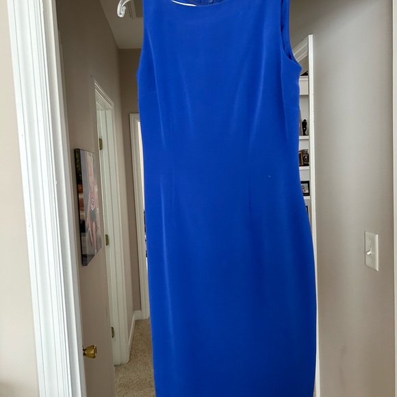 Maggy London Royal Blue Sheath Dress - Picture 5 of 9